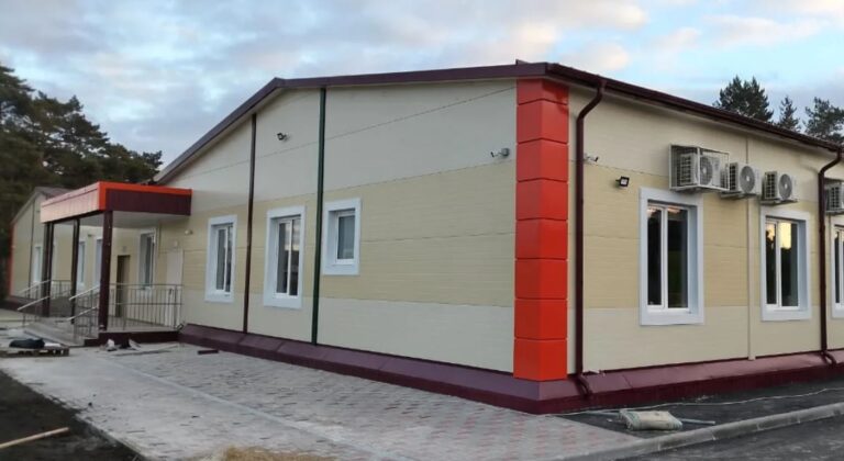 НАШ ПРОЕКТ: МОДУЛЬНОЕ ЗДАНИЕ ПЕДИАТРИЧЕСКОГО ОТДЕЛЕНИЯ БОЛЬНИЦЫ Ст. Вешенская